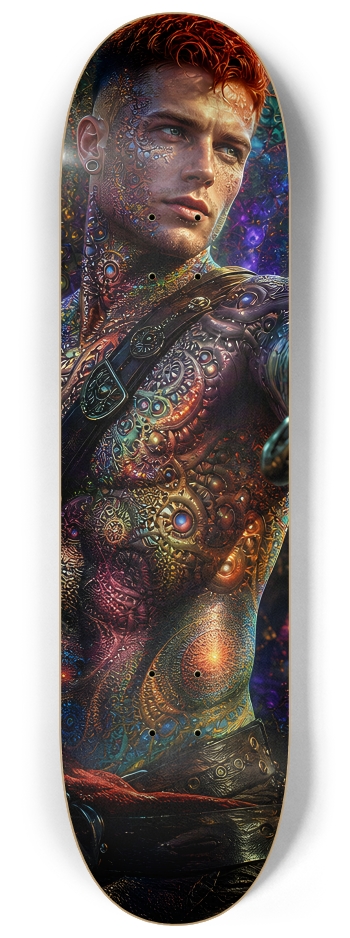 Psychedelic Redhead Fractal Pirate #29 #2