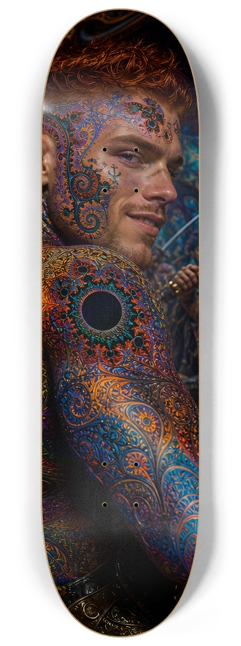 Psychedelic Redhead Fractal Pirate #19 #2