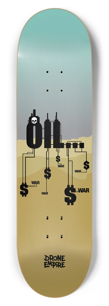 Oil War 8-3/4 Inch Skateboard