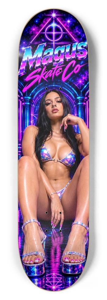 Magus Skate Co Model Brit 8-1/2 Skateboard Deck