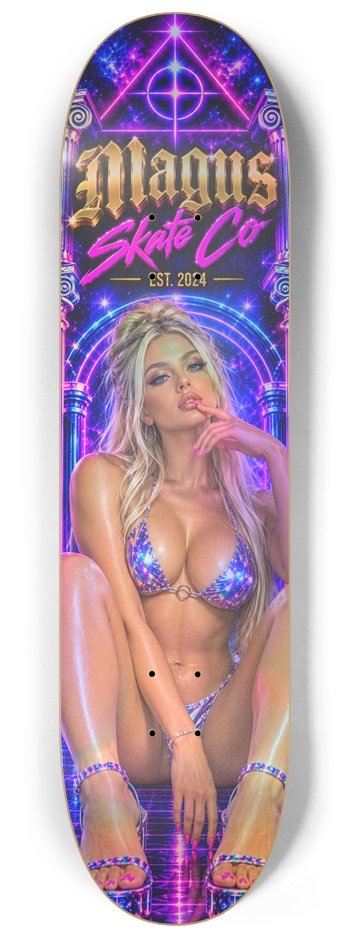 Magus Skate Co Model Zoe 8-1/4 Skateboard Deck