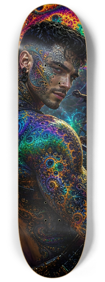 Psychedelic Gay Jet Black Fractal Pirate #25 #2