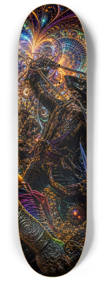 Psychedelic Gay Jet Black Fractal Pirate #7 #3