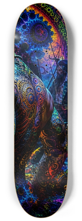 Psychedelic Gay Jet Black Fractal Pirate #17 #3
