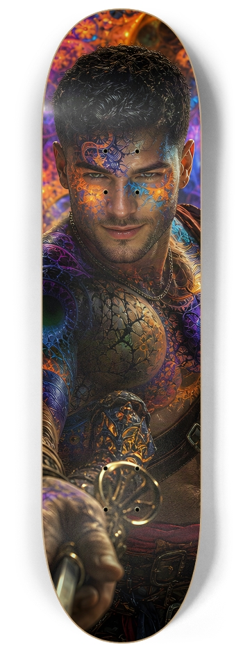 Psychedelic Gay Jet Black Fractal Pirate #30 #2