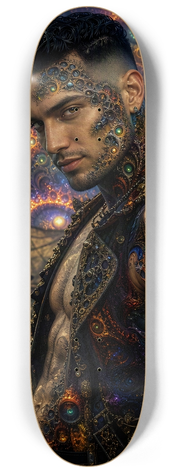 Psychedelic Gay Jet Black Fractal Pirate #13 #2