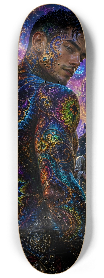 Psychedelic Gay Jet Black Fractal Pirate #6 #2