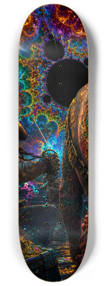 Psychedelic Gay Jet Black Fractal Pirate #18 #1