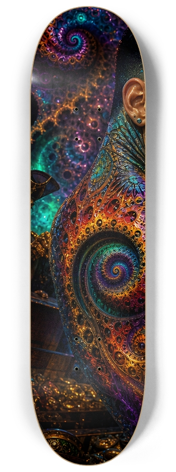 Psychedelic Gay Jet Black Fractal Pirate #16 #1