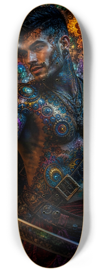 Psychedelic Gay Jet Black Fractal Pirate #4 #2