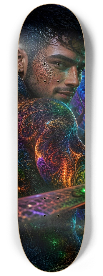 Psychedelic Gay Jet Black Fractal Pirate #20 #2