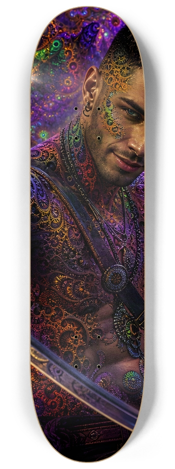 Psychedelic Gay Jet Black Fractal Pirate #21 #2