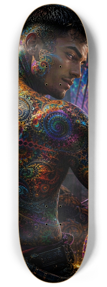 Psychedelic Gay Jet Black Fractal Pirate #29 #2