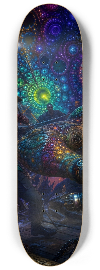 Psychedelic Gay Jet Black Fractal Pirate #26 #1