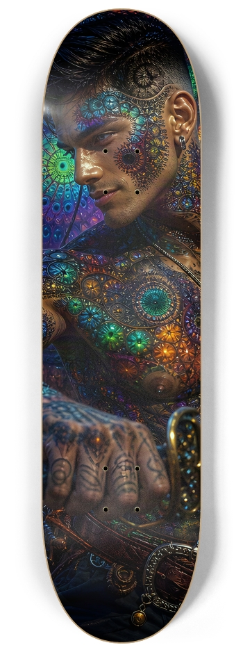 Psychedelic Gay Jet Black Fractal Pirate #26 #2