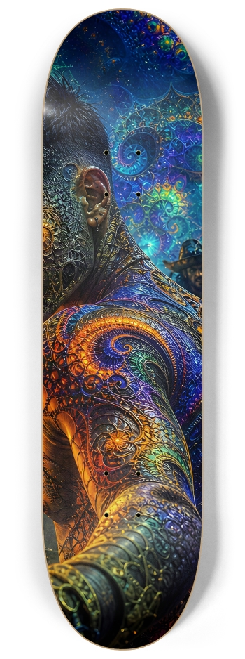 Psychedelic Gay Jet Black Fractal Pirate #24 #2