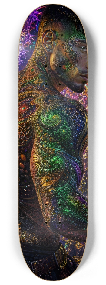 Psychedelic Gay Jet Black Fractal Pirate #8 #2