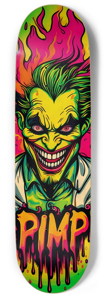 PIMP X BATWISE BAMBOO HYBRID DECk 014 9 Inch Skateboard