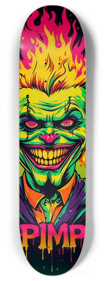 PIMP X BATWISE BAMBOO HYBRID DECk 010 8 Inch Skateboard Deck