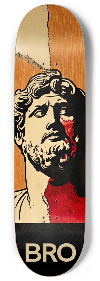 BRO COLIN DECK 01 ALL NATURAL 9 Inch Skateboard