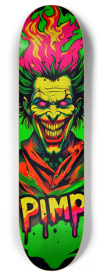 PIMP X BATWISE BAMBOO HYBRID DECk 06 ALL NATURAL LIMITED EDITION 8 Inch Skateboard Deck