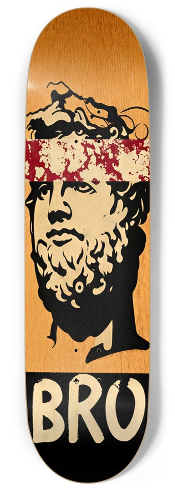 BRO DONNIE DECK 01 DESERT COYOTE ALL NATURAL 9 Inch Skateboard