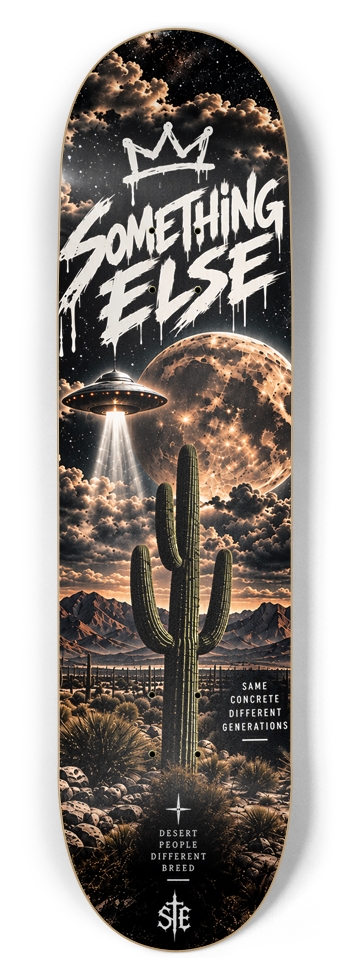 Desert UFO — Color 8-1/2 Skateboard Deck
