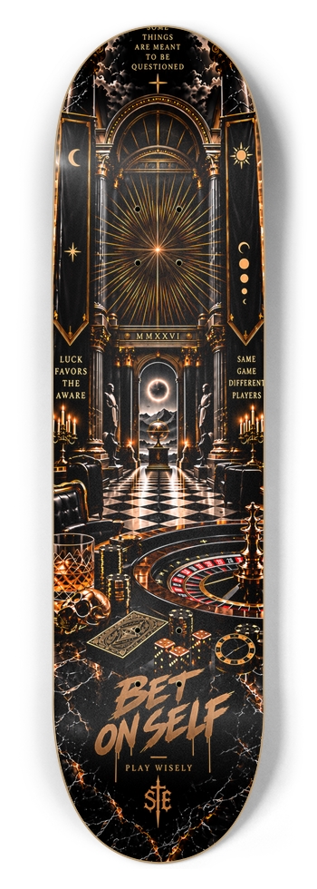 Bet on Self — Casino 8-1/2 Skateboard Deck