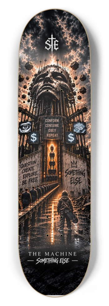 The Machine 8-1/2 Skateboard Deck