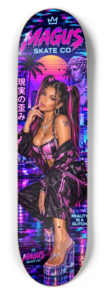 Magus Skate Co "Model Esmeralda" 8-1/2 Skateboard Deck
