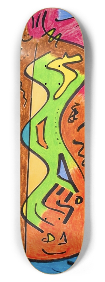 Slimed 7-3/4 Skateboard Deck