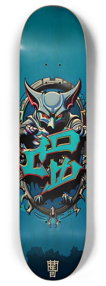 Batwise Kendra Deck 01 ALL NATURAL BAMBOO DECK LIMITED EDITION JAPAN 8 Inch Skateboard Deck