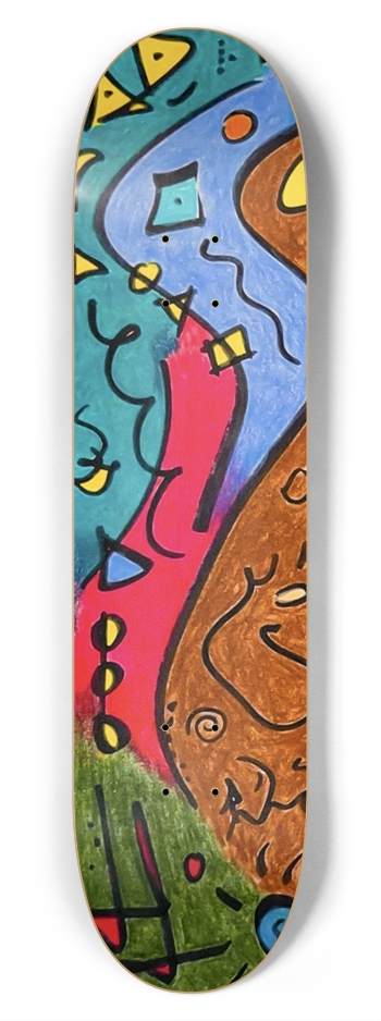 Gemstone 7-3/4 Skateboard Deck