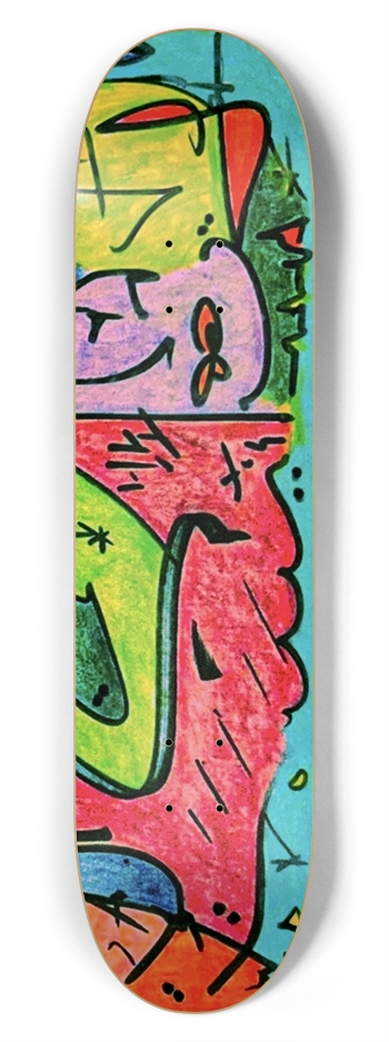 Face/Off 7-3/4 Skateboard Deck