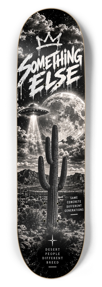 Desert UFO — 8.5 inch 8-1/2 Skateboard Deck