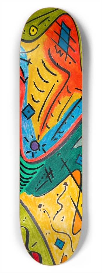 Zepper 7-3/4 Skateboard Deck