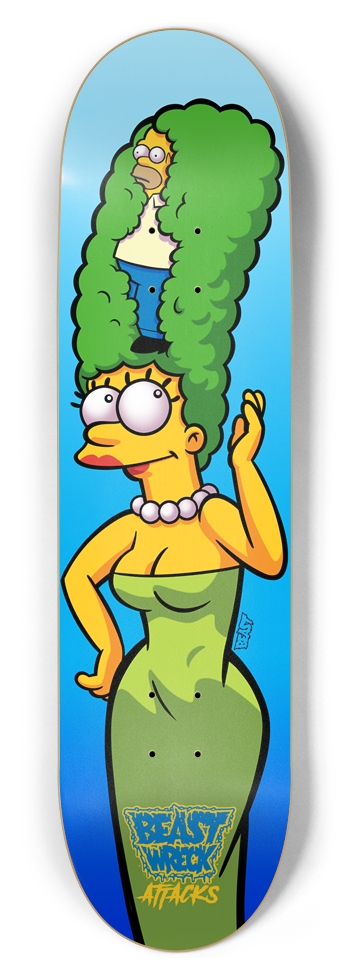 MARGE HEDGE 8.5" Deck 8-1/2 Skateboard Deck