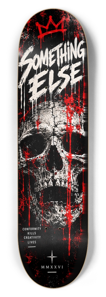 Red Skull — 8.5 inch 8-1/2 Skateboard Deck