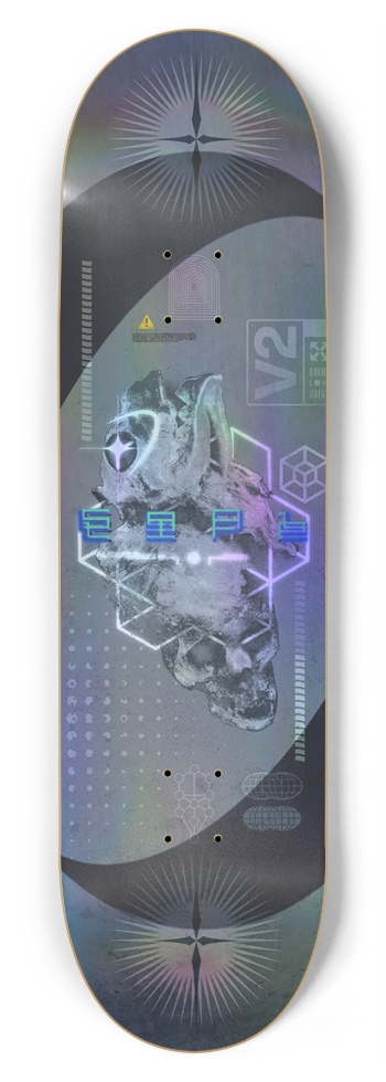 Spirit Bomb 8.375 Twin Tail 8-3/4 Inch Skateboard