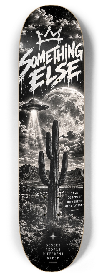 Desert UFO — 8 inch 8 Inch Skateboard Deck