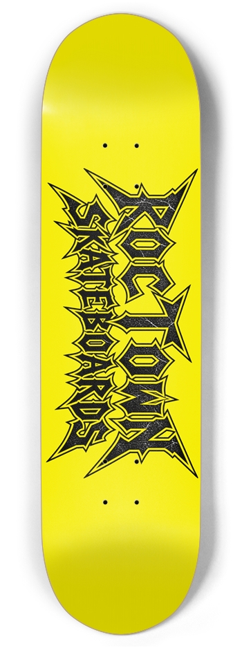 Metal Logo Yellow Twin Tail 8.375