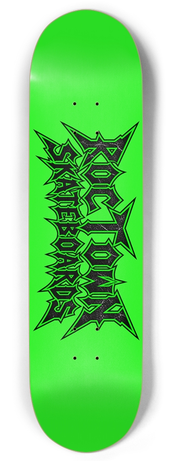 Metal Logo Green Twin Tail 8.375