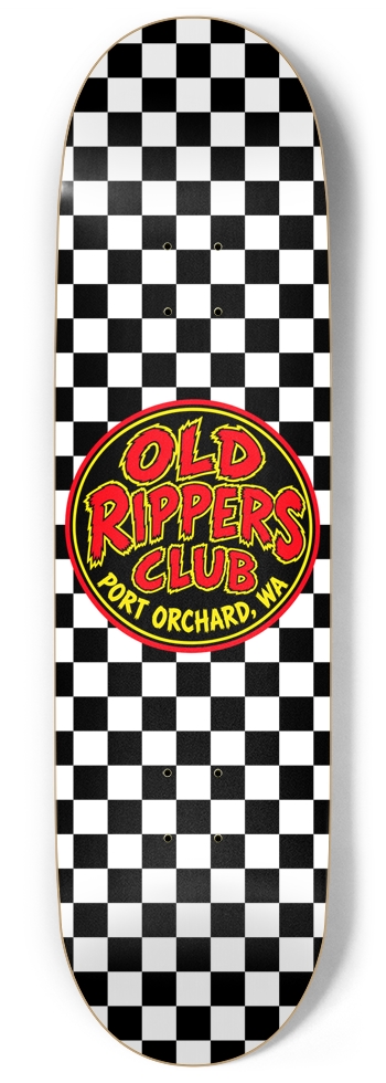 Old Rippers Club deck 9 Inch Skateboard