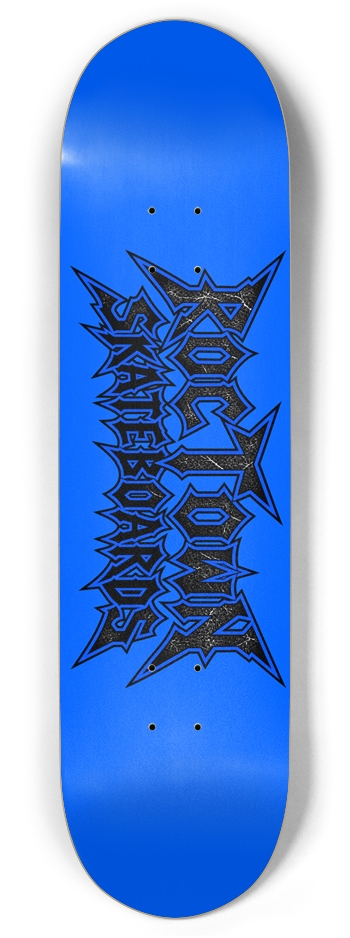 Metal Logo Blue