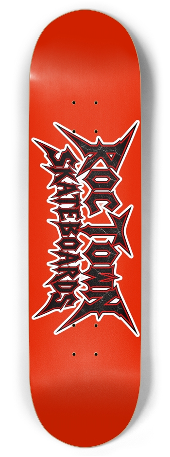 Metal Logo Red
