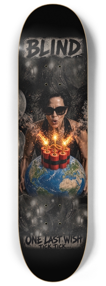 One Last Wish – Tick Tick 8-1/4 Skateboard Deck