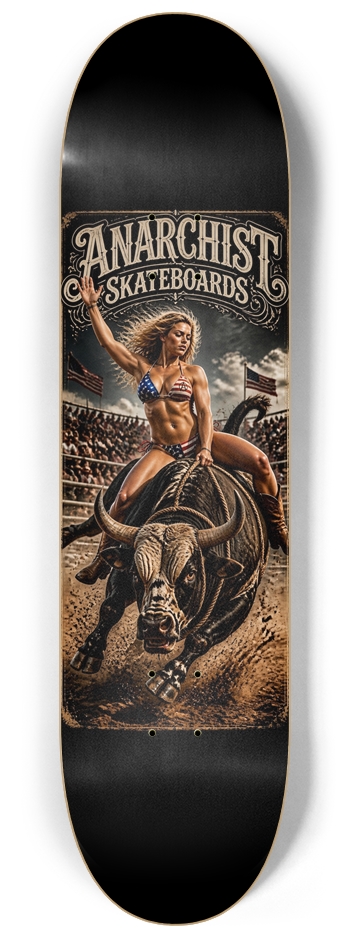 Ride Em Cowgirl 8-1/4 Skateboard Deck