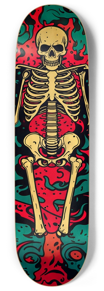 HELLO BONES BONE STACK DECk 08 ALL NATURAL 9 Inch Skateboard