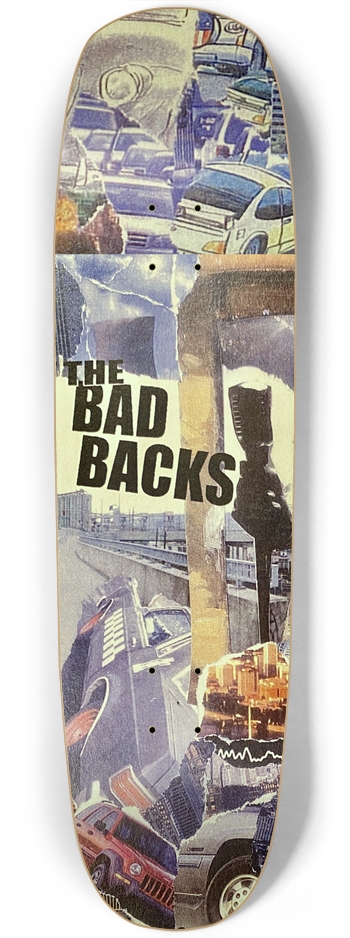 THE BAD BACKS 8.75” Glow Shovel Square Nose