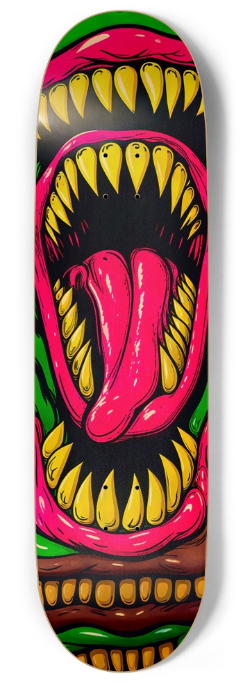 BRO X ABOMINATION MOUTH STACK DECK 01 9 Inch Skateboard